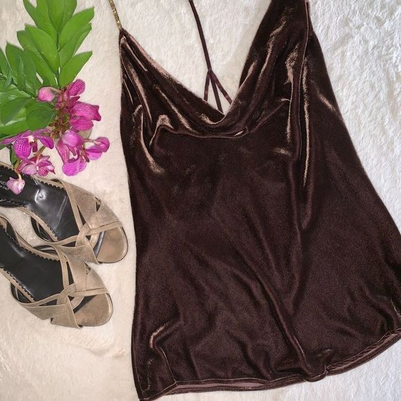 Laundry by Shelli Segal velvet with beaded straps - Picture 2 of 8